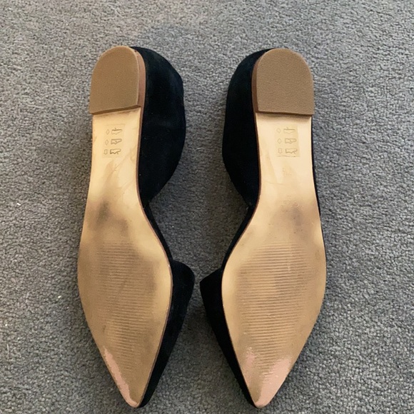JCREW Factory Black Suede Flats - Picture 4 of 5